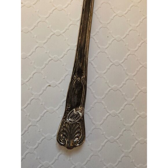 Antique Silver-Plated Shell Design Serving Ladle 9.5" - Picture 3 of 6